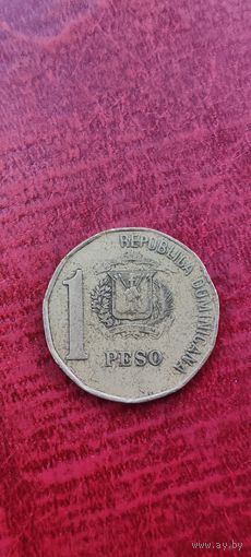 Доминиканская республика 1 песо 2002