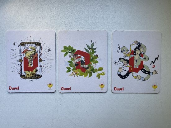 Подставки Duvel. Даром к лотам.