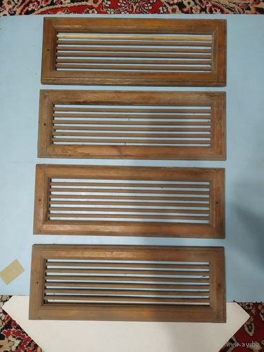 Решетки вентиляционные деревянные