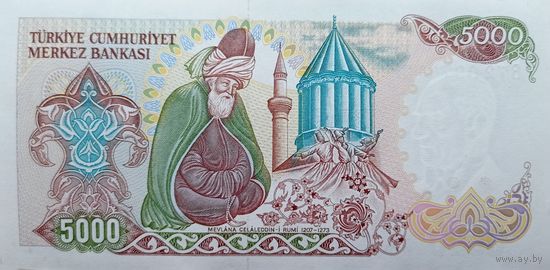 Werty71 Турция 5000 лир 1985 UNC банкнота Хоттабыч
