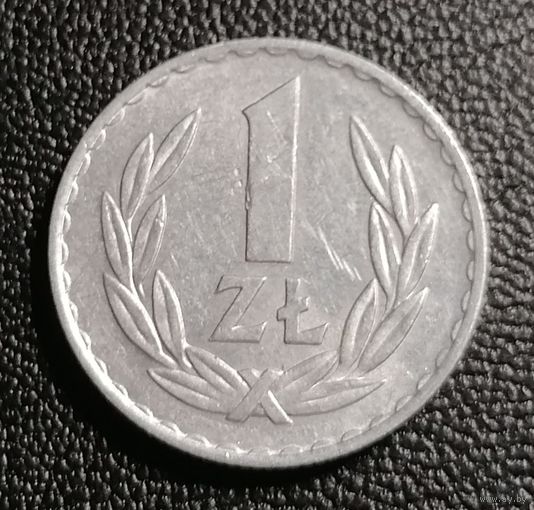 1 злотый 1975 "MW"