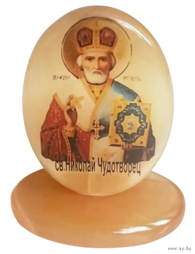 Икона Николай Чудотворец Селенит