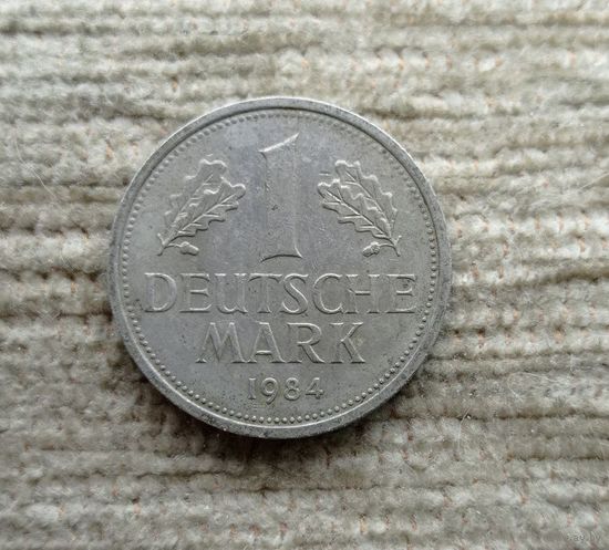 Werty71 Германия ФРГ 1 марка 1984 G