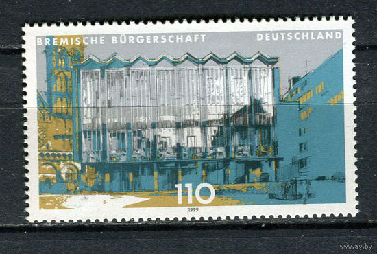 Германия - 1999 - Архитектура 110Pf - [Mi. 2040] - полная серия - 1 марка. MNH.  (LOT Gy36)-T3P30