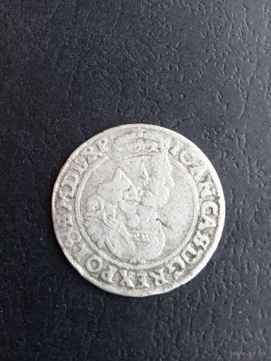 6 грош 1664год