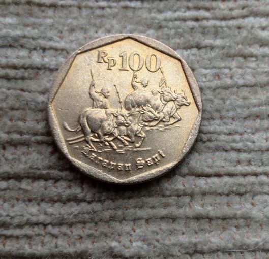 Werty71 Индонезия 100 рупий 1994