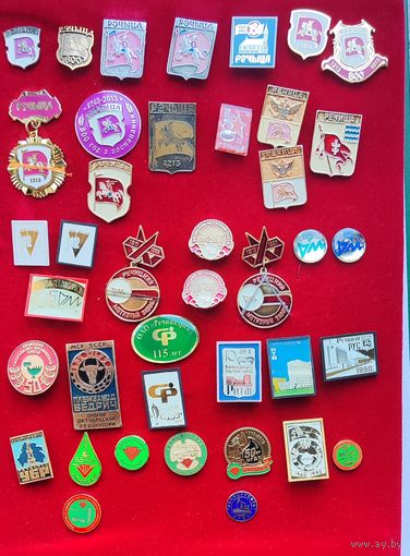 Куплю значки по теме Речица Гомельской области. Цена высокая