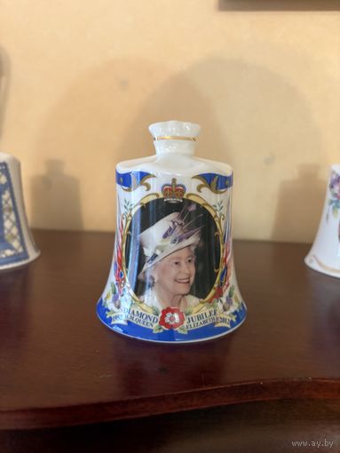 Колокольчик Королева Елизавета Юбилей Свадьбы 1952-2012 Англия Редкость