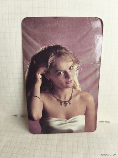 Календарик, 1990г. Ирина Цывина. 14