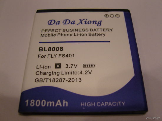 АКБ (батарея, аккумулятор) Da Da Xiong  BL8008  1800mAh