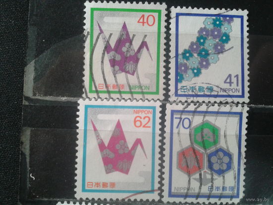Япония, 1989. Стандарт. Для поздравление и соболезнования, полная серия