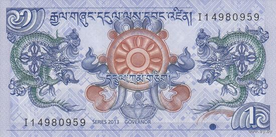 Бутан 1 нгултрум 2011 (UNC)