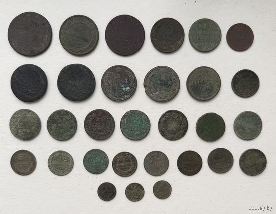 Царские монеты - сборный лот