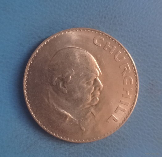 Великобритания 1 крона 1965 год Черчилль