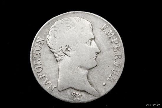 5 франков 1804 г. Тулуза (Франция), Наполеон Бонапарт. Пореже!