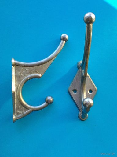 Крючок/Вешалка  Двойной - Металл.