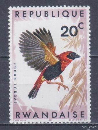 [1360] Руанда 1967. Фауна.Птицы.20с. MNH