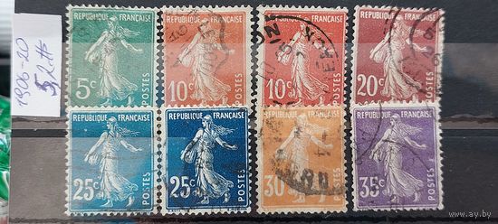 ФРАНЦИЯ 1906г. Гаш.