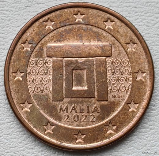 Мальта 5 евроцентов 2022