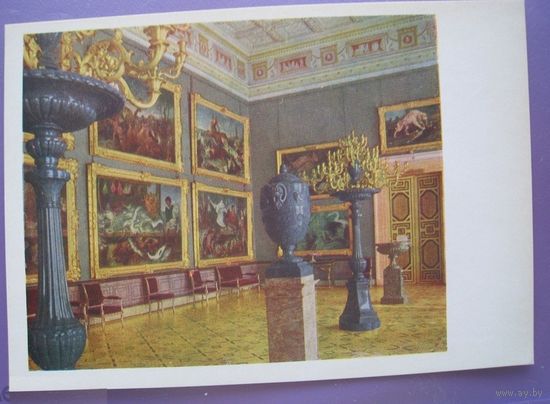 Эрмитаж. Фламандское искусство 17 в. Зал Снейдерса.1964 СССР