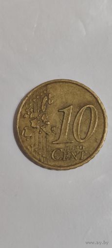 Франция 10 евроцентов 2000