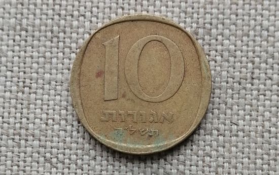 Израиль 10 агорот 1975