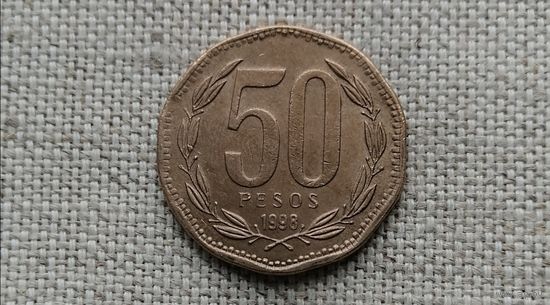 Чили 50 песо 1998