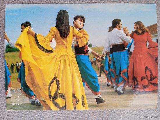 Этнография. Бразилия, Санта-Мария. Традиционный танец