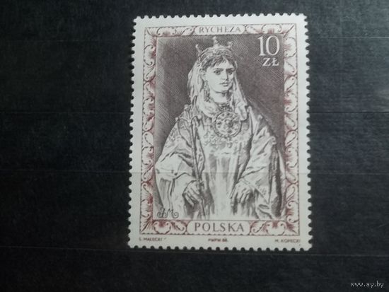 ПОЛЬША 1988 КОРОЛИ ПРАВИТЕЛИ ЖИВОПИСЬ MNH OG ** ЧИСТАЯ (КАЛ