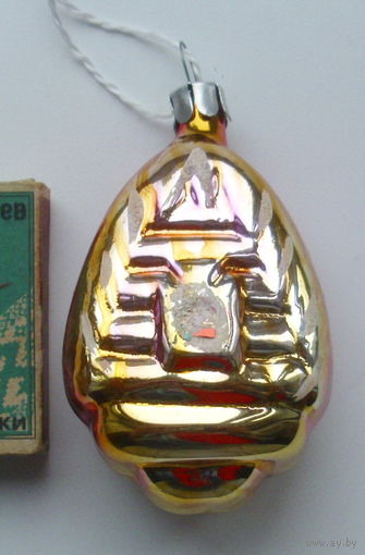 Ёлочная игрушка. Домик. Х-46.