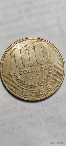 Коста-Рика 100 колонес 2014