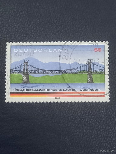 Германия 2003 г. Мост.