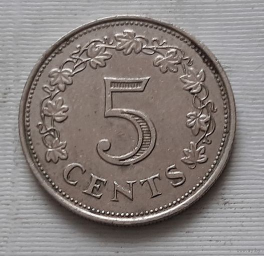 5 центов 1976 г. Мальта