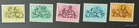 Нидерланды** 1952 помощь детям полная серия