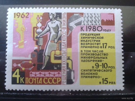 1962 22 съезд по химической пром.**