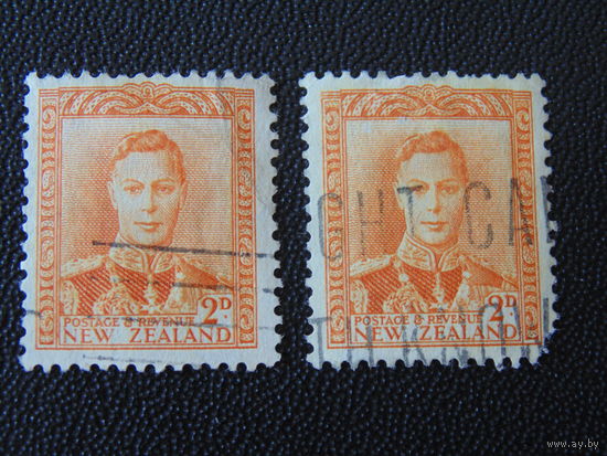 Новая Зеландия 1947 г. Король Георг -VI.
