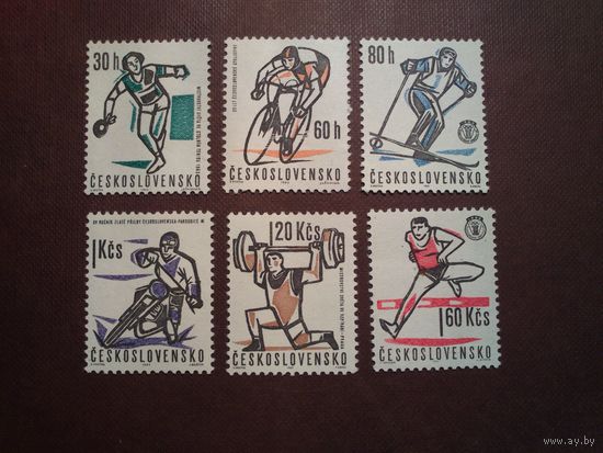 Чехославакия 1963 г.Спорт./п/