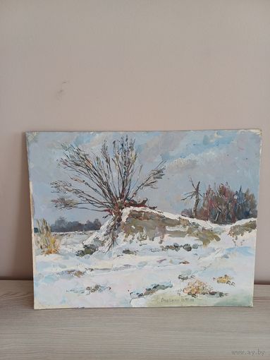 Зимний пейзаж.Очайкин В.Ф
