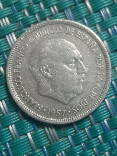 5 песет 1957 (73) Испания