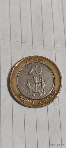 Ямайка 20 доллар 2001