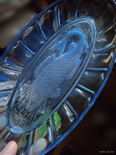 Селедочница с рыбой то Винтаж