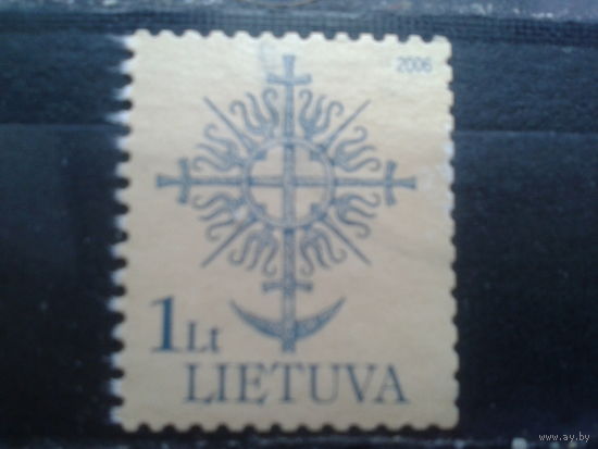 Литва 2006 Стандарт, 1 лит