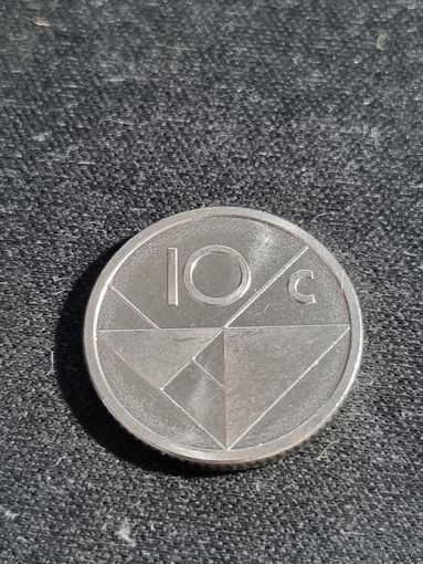 Аруба 10 центов 2018 Unc