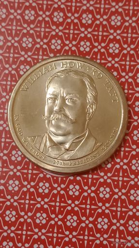 США 1 доллар 2013 Р 27 президент Тафт