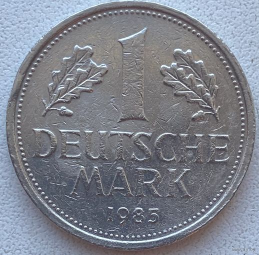 Германия 1 марка 1985 г. D