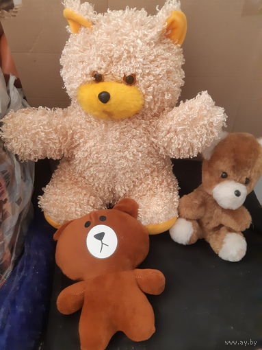 Мишки медведи 3 шт...