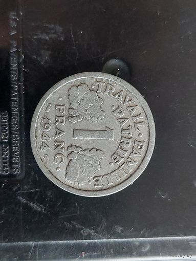 1 франк франция 1944