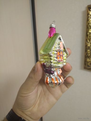 Редкая .ЛЮКС!Елочная игрушка!Оригинал!