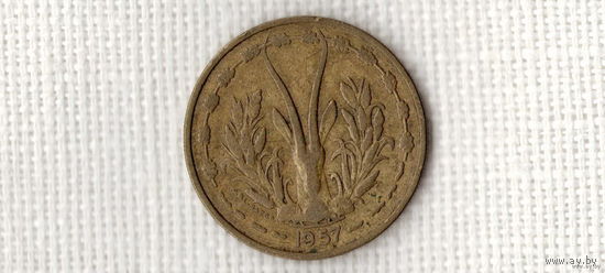 Того 25 франков 1957 /фауна/ (МР)