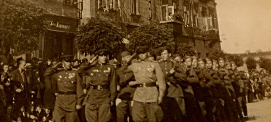 Парад победителей 1945г.Прага.(А39)